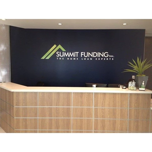 Indoor Dimensional Letters and Logo for Summit Funding