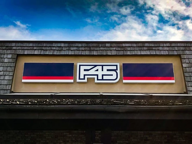 Storefront F45 Letters